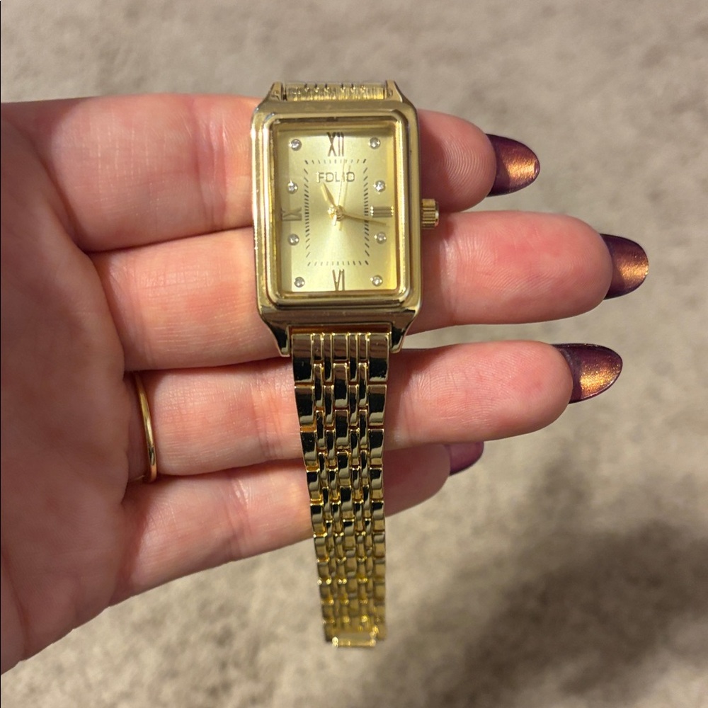 Gold Women's Bracelet Watch
